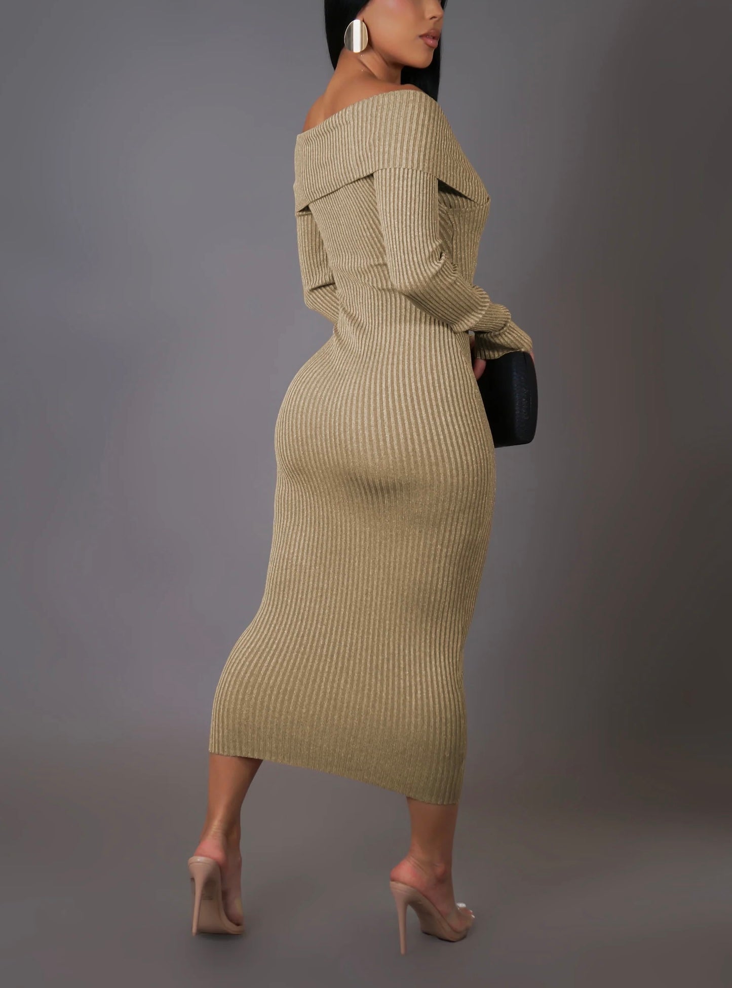 Luxe Sweater Weather Dress